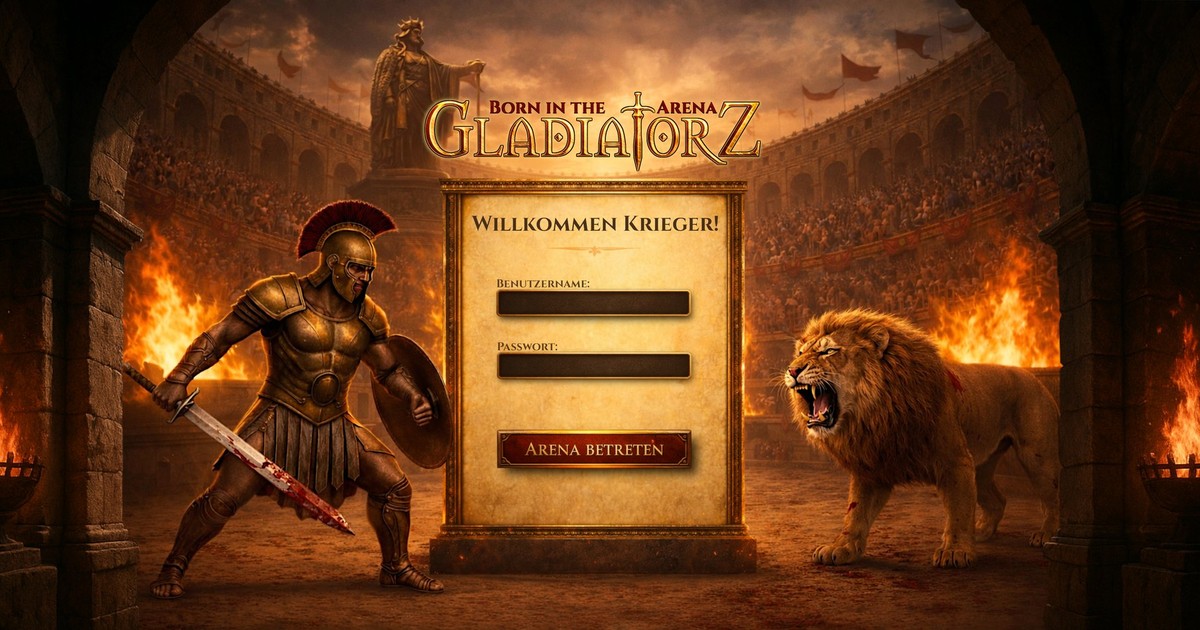 Vorschau des offiziellen Gladiatorz-Trailers